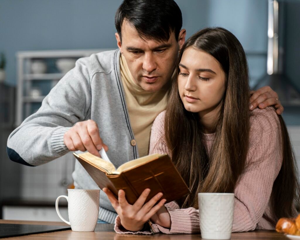 A Doctor discussing Apple Health coverage options with a patient in Washington State clinic