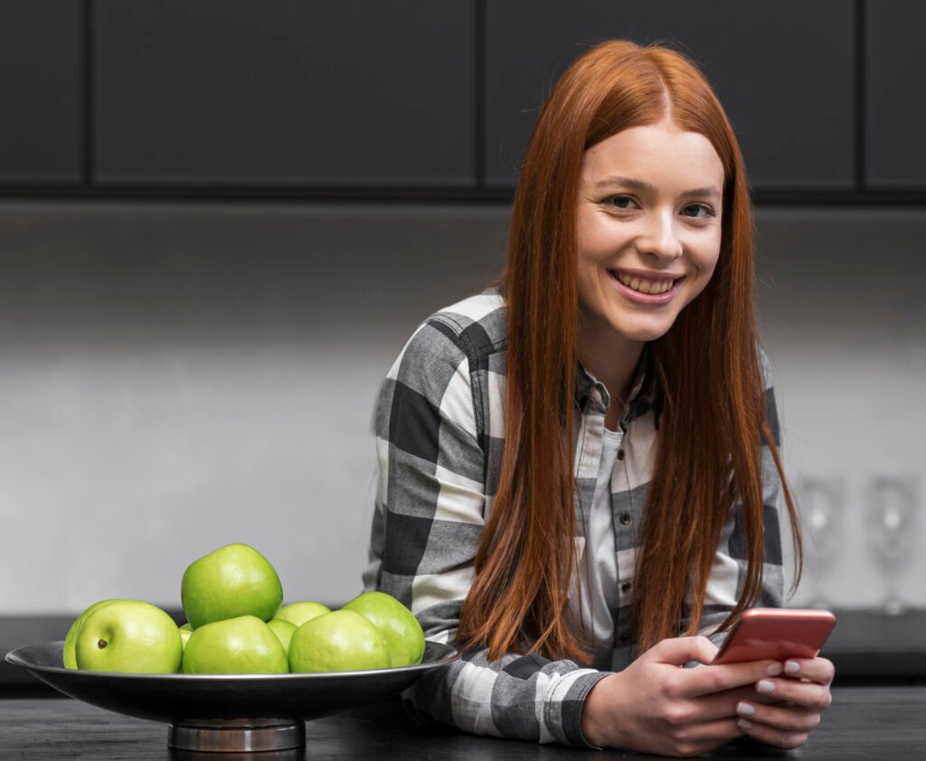 Family reviewing Apple Health insurance benefits at home in Washington